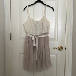 AEO Lace and Tulle Dress